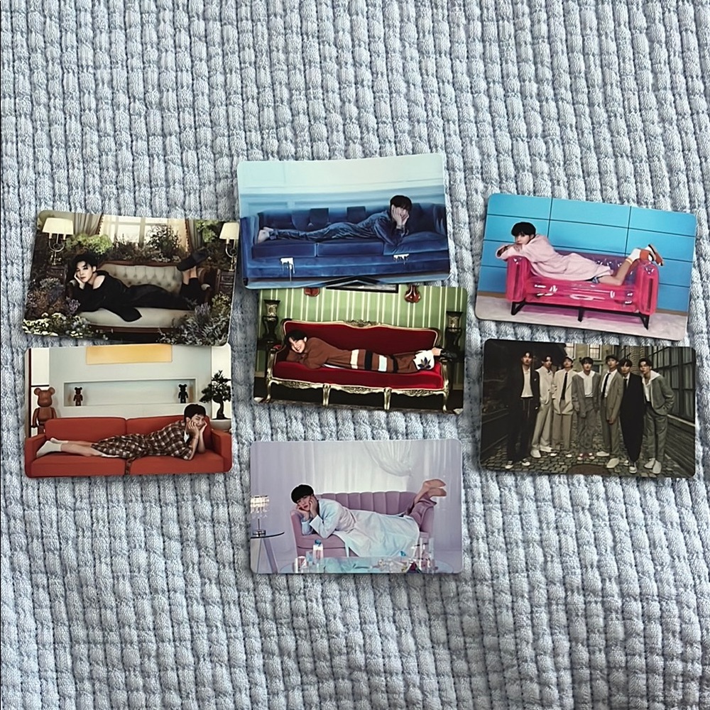 Colorful BTS Photo Card Set from the “BE” album